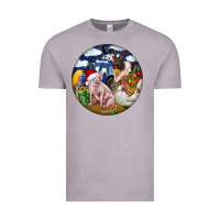 Vintage Zinc Farm And Pig Vintage Tee - FaDigitalArtStudio