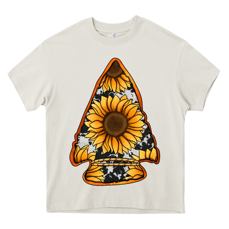 Sunflower Arrowhead Heavy Core Tee by Jasminsmagicworld | Teevron