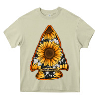 Mossy sunflower arrowhead Heavy Core Tee - Jasminsmagicworld