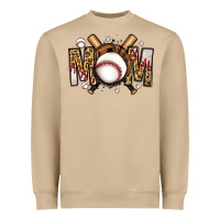 Baseball Mom Heavyweight Sweatshirt | Teevron