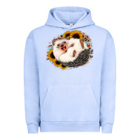 Pigment Grape Ice happy hedgehog sunflower leopard Urban Hoodie - Jasminsmagicworld
