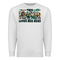 Oatmeal Heather this mama loves her herd goats Premium Sweatshirt - Jasminsmagicworld