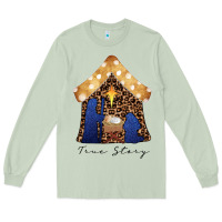 Matcha True Story Black Long Sleeve Tee - CowhideDigitalArt