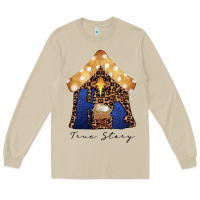 Mushroom True Story Black Long Sleeve Tee - CowhideDigitalArt