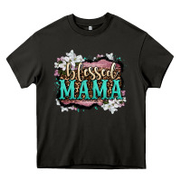 Asphalt blessed mama Heavy Core Tee - OliviaCreatesArt