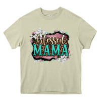 Mossy blessed mama Heavy Core Tee - OliviaCreatesArt