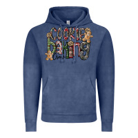 Vintage Denim Cookie Baking Crew Vintage Hoodie - CowhideDigitalArt