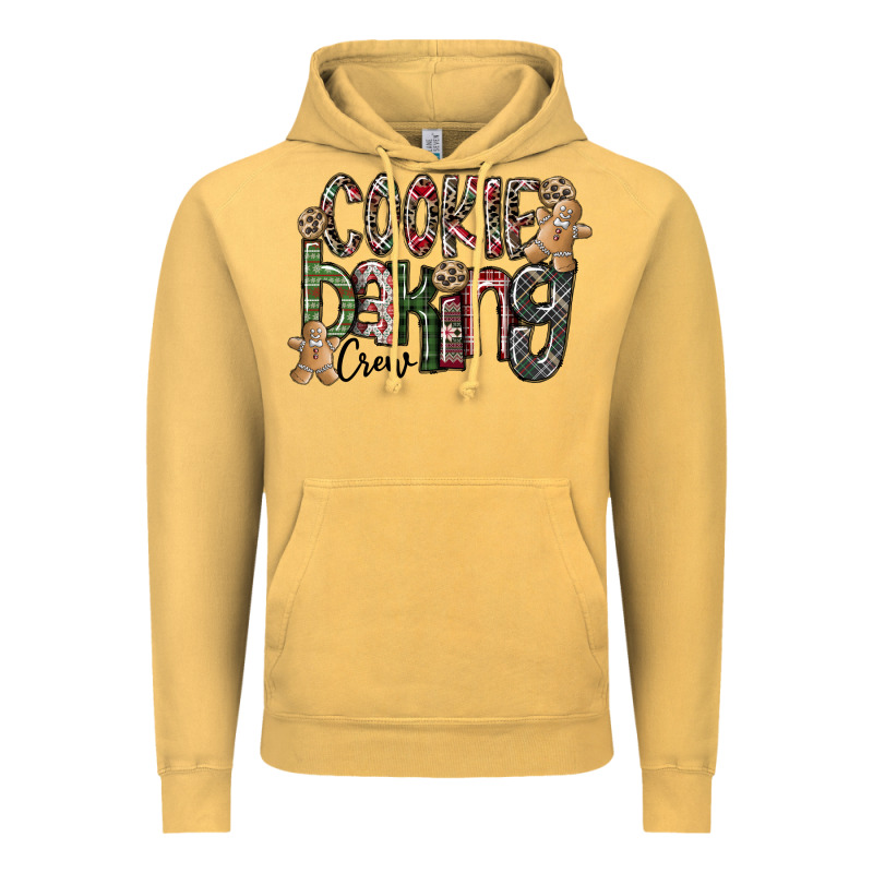 Cookie Baking Crew Vintage Hoodie by CowhideDigitalArt | Teevron