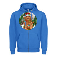 True Royal Toy Poodle And Farm Zipper Hoodie - RanaPortraitStore