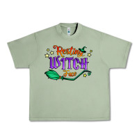 Oil Green resting witch face Urban Heavy Tee - Jasminsmagicworld