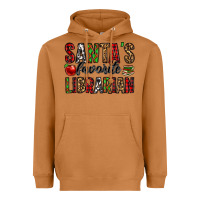 Meerkat santa's favorite librarian Heavyweight Hoodie - Jasminsmagicworld