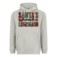 Moon Dust santa's favorite librarian Heavyweight Hoodie - Jasminsmagicworld