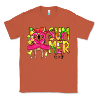 Copper Summer Girls Flamingo Classic Tee - CowCowDesign
