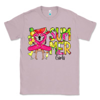 Lilac Summer Girls Flamingo Classic Tee - CowCowDesign