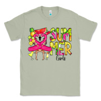 Matcha Summer Girls Flamingo Classic Tee - CowCowDesign