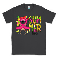 Smoke Summer Girls Flamingo Classic Tee - CowCowDesign