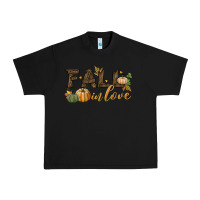 Black fall in love Urban Heavy Tee - BundleAndBundleShop