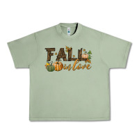 Oil Green fall in love Urban Heavy Tee - BundleAndBundleShop