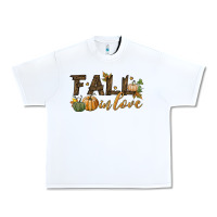 White fall in love Urban Heavy Tee - BundleAndBundleShop