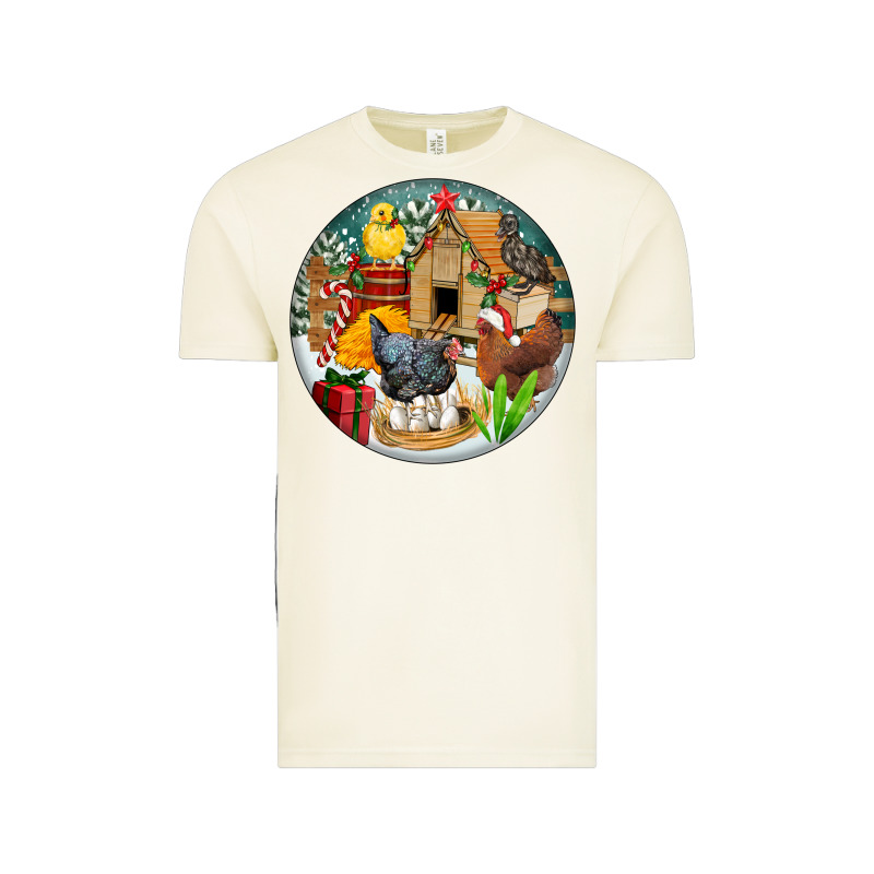 Christmas Coop Ornament Vintage Tee by FaDigitalArtStudio | Teevron