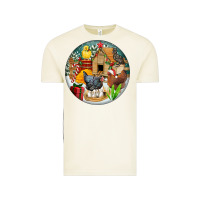 Vintage Arctic Christmas coop ornament Vintage Tee - FaDigitalArtStudio
