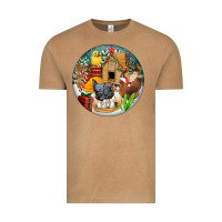 Vintage Camel Christmas coop ornament Vintage Tee - FaDigitalArtStudio