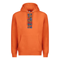 Carrot usa flag and cross penwraps Premium Hoodie - Artiststas
