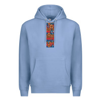 Colony Blue usa flag and cross penwraps Premium Hoodie - Artiststas