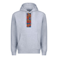 Heather Grey usa flag and cross penwraps Premium Hoodie - Artiststas