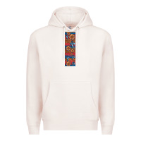 Pale Pink usa flag and cross penwraps Premium Hoodie - Artiststas