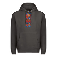 Smoke usa flag and cross penwraps Premium Hoodie - Artiststas