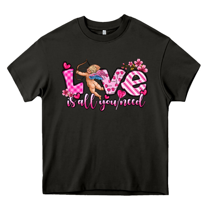 Love Is All You Need Heavy Core Tee by OliviaCreatesArt | Teevron