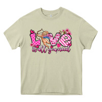 Mossy love is all you need Heavy Core Tee - OliviaCreatesArt