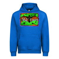 Cobalt bat shit crazy with background Urban Hoodie - Jasminsmagicworld