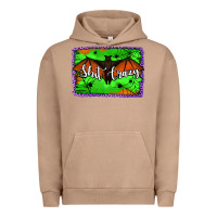 Pigment Burro bat shit crazy with background Urban Hoodie - Jasminsmagicworld