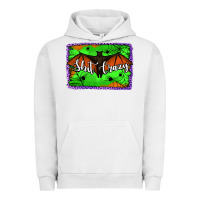 Pigment Lunar Rock bat shit crazy with background Urban Hoodie - Jasminsmagicworld