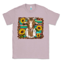 Lilac goat daisy sunflowers leopard serape glitter Classic Tee - Artiststas