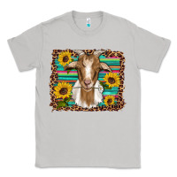 Moon Dust goat daisy sunflowers leopard serape glitter Classic Tee - Artiststas