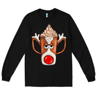 Black Coffee  Animal Long Sleeve Tee - CowhideDigitalArt