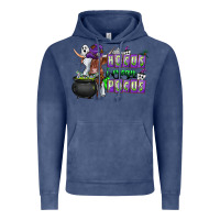 Vintage Denim Hocus i Mean Pocus Vintage Hoodie - CowhideDigitalArt