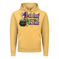 Vintage Mustard Hocus i Mean Pocus Vintage Hoodie - CowhideDigitalArt