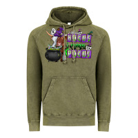 Vintage Olive Hocus i Mean Pocus Vintage Hoodie - CowhideDigitalArt