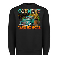 Black country roads take me home vintage truck Heavyweight Sweatshirt - Jasminsmagicworld