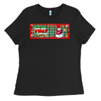 Black christmas vibes only Ladies Tee - BundleAndBundleShop
