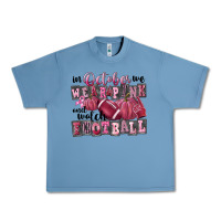 Pebble Blue in october we wear pink and watch football Urban Heavy Tee - FaDigitalArtStudio