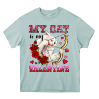Arona my cat is my valentine Heavy Core Tee - OliviaCreatesArt