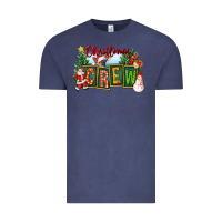 Vintage Denim Christmas Crew Vintage Tee - FaDigitalArtStudio