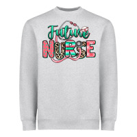 Heather Grey future nurse Heavyweight Sweatshirt - RanaPortraitStore