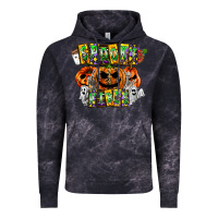 Cloud Black Spooky Vibes Vintage Hoodie - CowhideDigitalArt