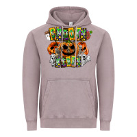 Vintage Zinc Spooky Vibes Vintage Hoodie - CowhideDigitalArt